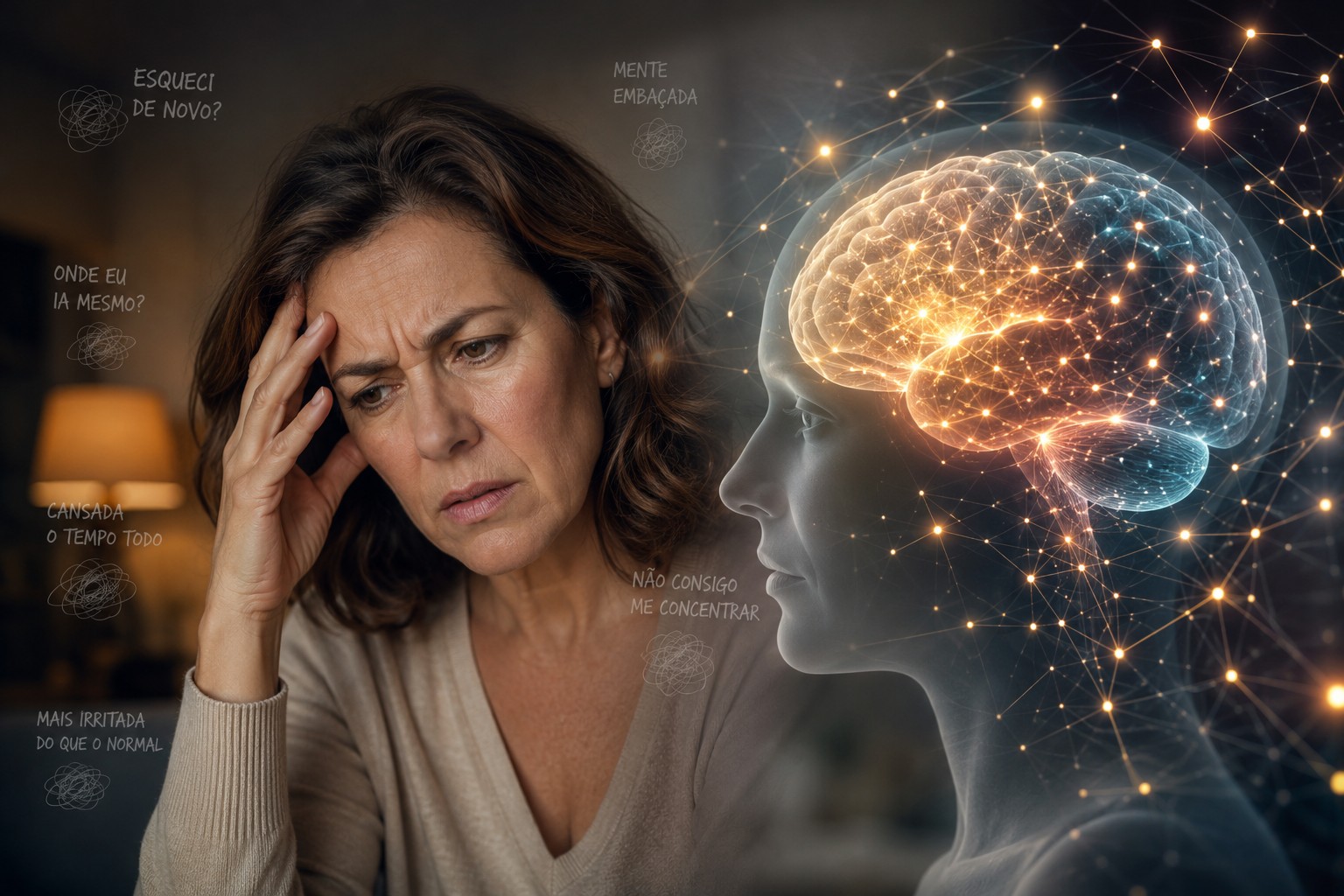 Como a menopausa afeta o cérebro e as emoções